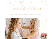 Tablet Screenshot of jasminehoffman.com